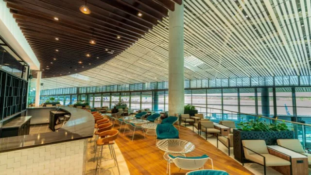 Copa Airlines inauguró el “Copa Club”, inspirado en una hacienda latinoamericana (en la nueva terminal 2 del Aeropuerto Internacional de Tocumen, Panamá)