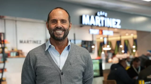 Marcelo Salas, socio director de Café Martínez.