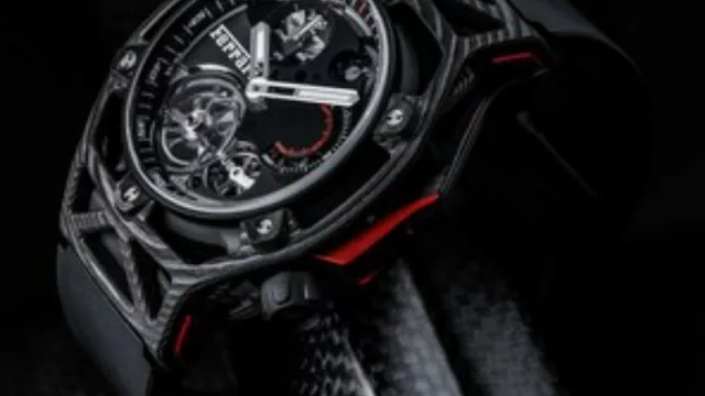 Ferrari celebra su 70 aniversario con el diseño de un reloj Hublot basado en el concepto de sus autos