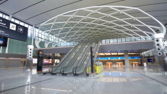 ¡Qué bonito quedó el nuevo hall de partidas de Ezeiza! (US$ 230 millones de inversión lo convierten al aeropuerto más moderno de Sudamérica)