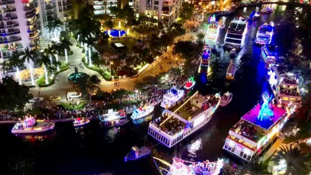 El espectacular regreso del Winterfest Boat Parade en Fort Lauderdale: celebrando 52 años de tradición navideña