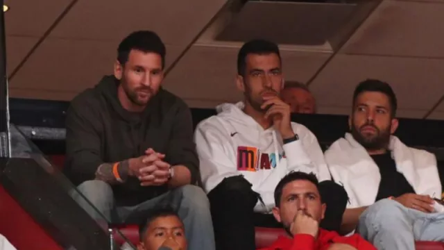 Estuvimos en el Kaseya Center y vimos a Lionel Messi (el astro fue para ver a Miami Heat junto a sus amigos Suárez, Alba y Busquets)