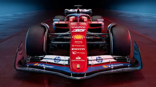 Ferrari revela el nuevo logotipo de HP y presenta los autos edición limitada azules para el GP de Miami (cuánto sale ese sponsoring, aquí)