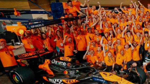 In Abu Dhabi, McLaren Crowned F1 Constructors' Champion for 2024, for the Ninth Time