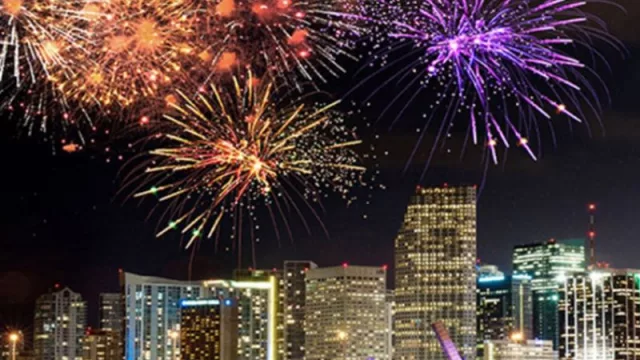 Miami Beach Brilha com as Celebrações de Ano Novo: Fogos de Artifício, Jantares ao Ar Livre e Concertos Latinos de 27 de Dezembro a 1º de Janeiro