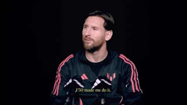Golazo de Messi y Adidas y caño a Nike en el área con “Made me do it” (el nuevo spot F50 )