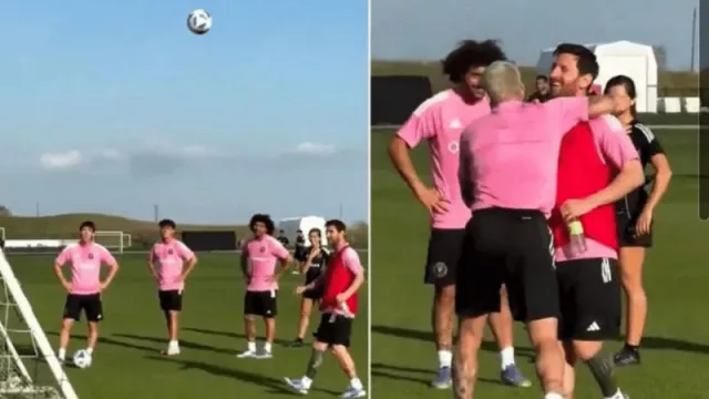 When you’re the GOAT…: the training-ground wondergoal that shook the MLS and went viral