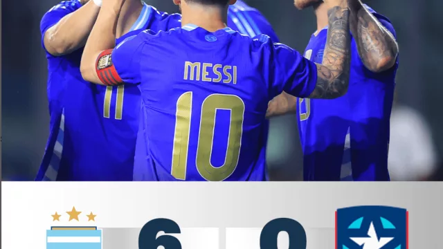 La experiencia de ver Argentina arrasar 6-0 sobre Puerto Rico (con Daddy Yankee, celebridades y jugadores de todo el mundo en Chase de Miami)