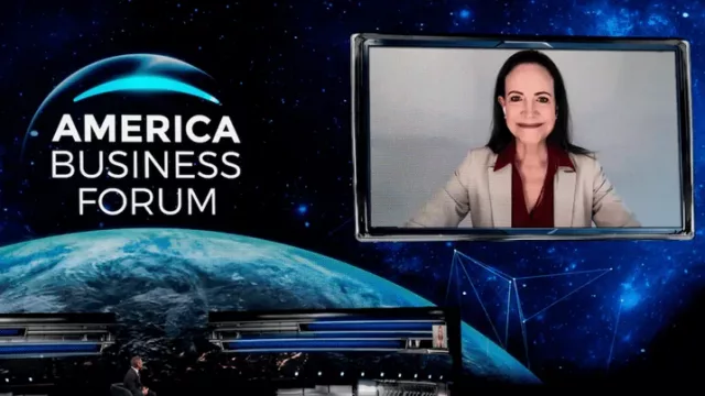 María Corina Machado habló en el American Business Forum de Miami: “La liberación de Venezuela impulsará a Cuba y Nicaragua”