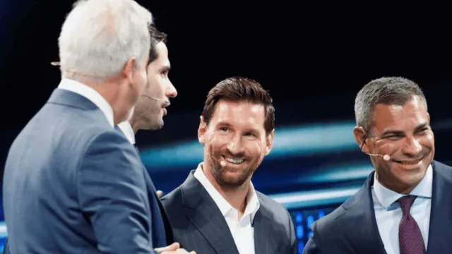 Messi, recibe un discurso de González Castro y Jorge Mas, mucho más que elogios y distinciones