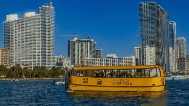 Miami Beach lanza el ‘Biscayne Connector’: El taxi acuático gratuito que finalmente redefine la movilidad ¿o otro proyecto efímero?