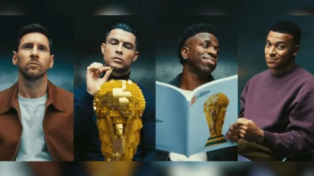LEGO fez o que Nike e Adidas não conseguiram: reunir Messi, Cristiano, Mbappé e Vinícius numa campanha que já é história do marketing esportivo (e tem mais…)