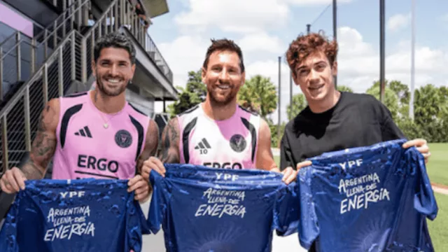 Opera prima argentina en Miami: Colapinto, Messi, De Paul, YPF e Inter Miami (hay que cerrar el estadio)