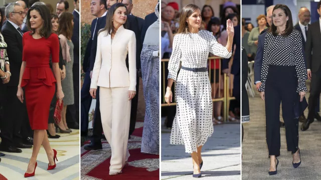 La Reina Letizia dicta sentencia: la elegancia de unos "salones" planos de Pretty Ballerinas
