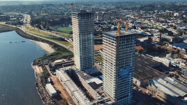 Un proyecto que era arriesgado y ahora cambiará una zona de MVD (Montevideo Harbour entra en la recta final, 80% de las unidades vendidas e inversión de US$ 100 millones)