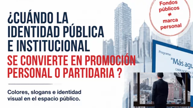 Apropiación de imagen institucional.¿Por qué esta ilegalidad es más notoria hoy?(branding político pagado con impuestos)